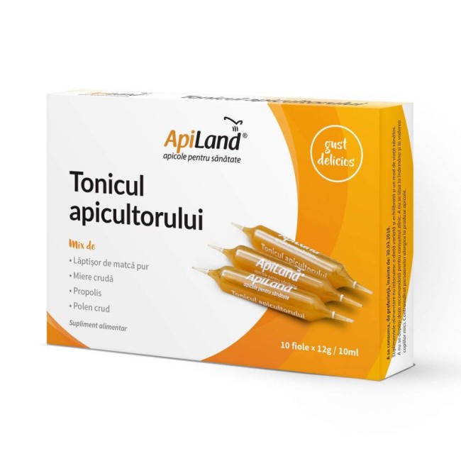 Apiland Tonicul apicultorului 10 fiole